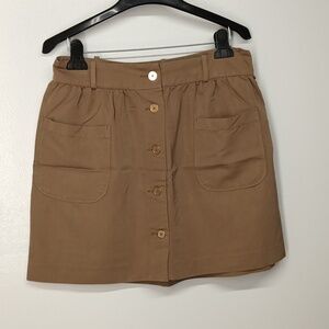 Tommy Hilfiger skits| women's A-line  two packets button front skirt Sz 10